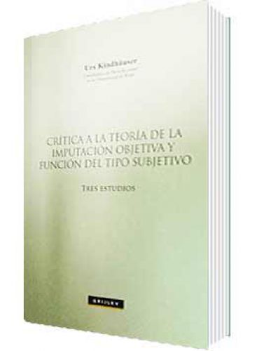 CRÍTICA A LA TEORÍA DE LA IMPUTACIÓN ..